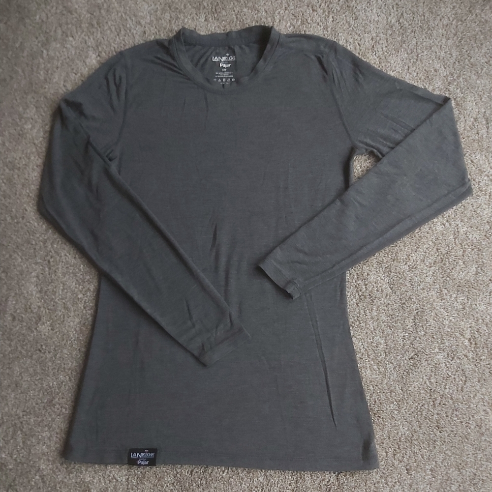 Pajar Women's Charcoal Long Sleeve Tee